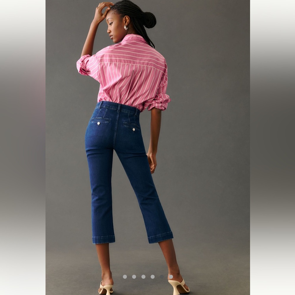 Maeve The Essential Slim High-Rise Straight Jeans - Picture 5 of 16